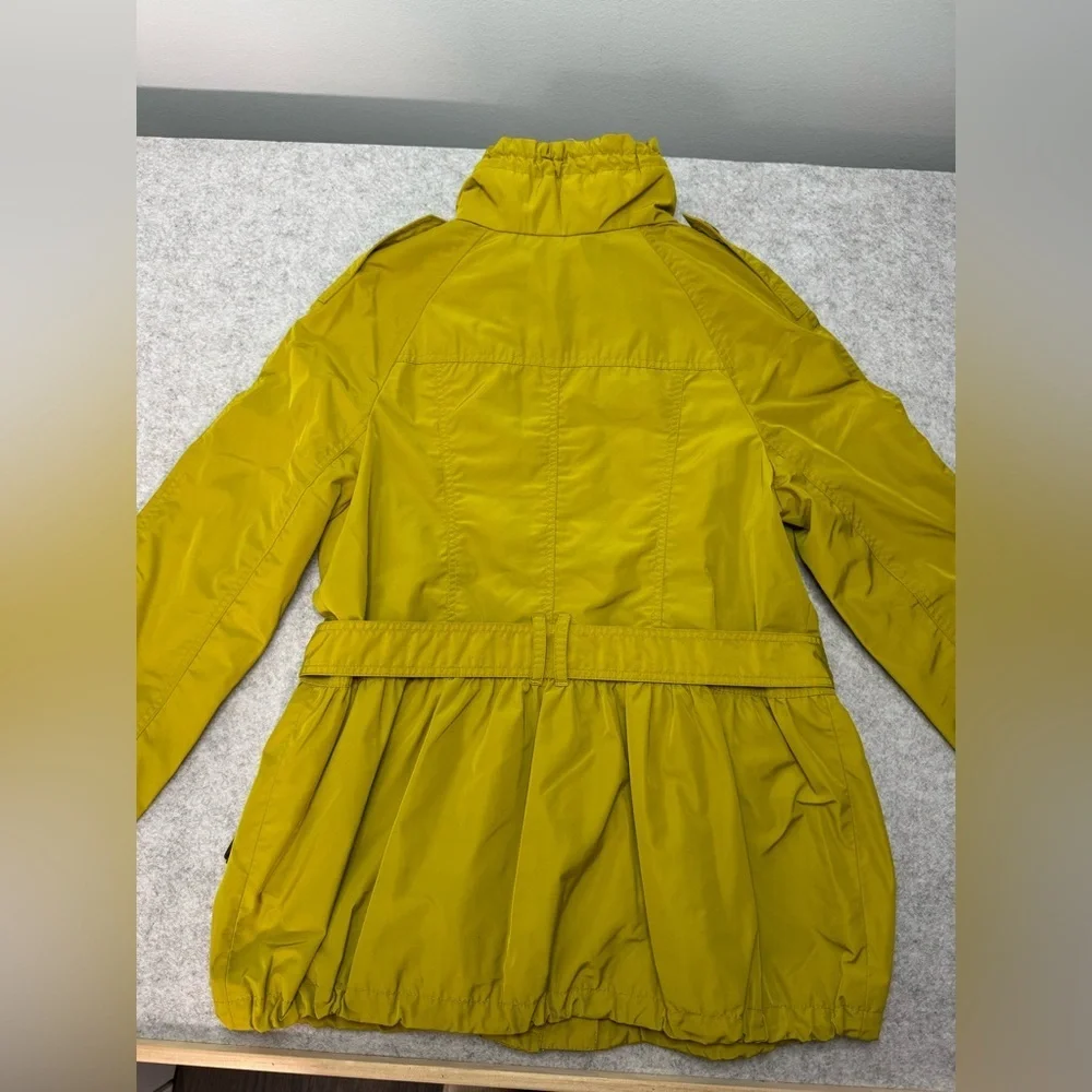 Burberry Girls Light Jacket Mustard Citrus Yellow Size 12Y
